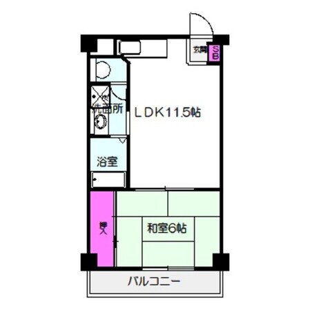 Mプラザ城東五番館の物件間取画像